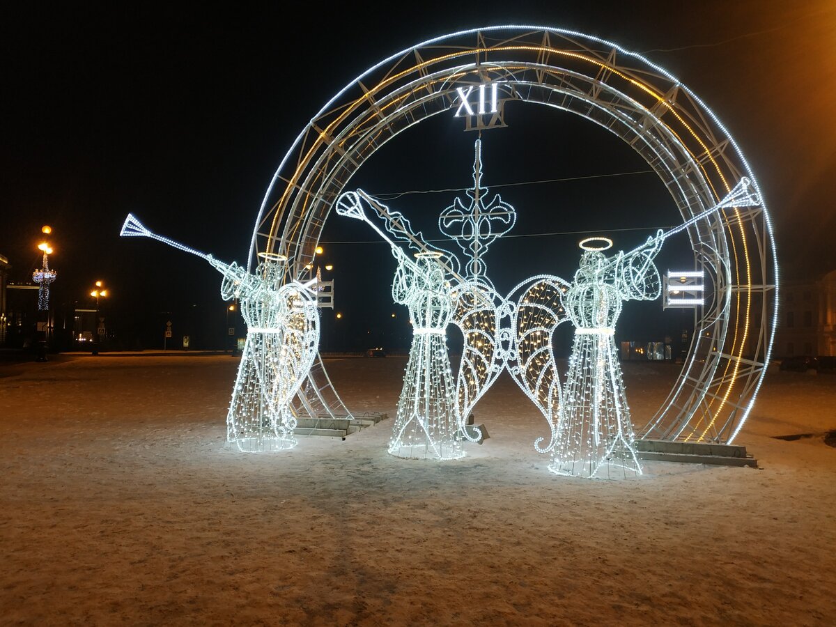 Фото автора. Площадь Растрелли.