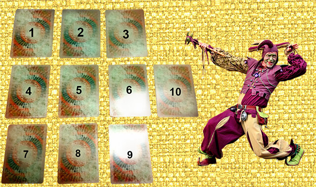 Расклад Мудрого Шута для Близнецов на ближайший месяц. Выберите одну карту из десяти.