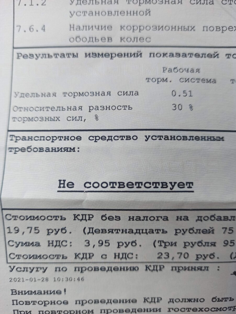 Вчера отдал машину мастеру, перебрать задний суппорт. А сегодня поехал ...