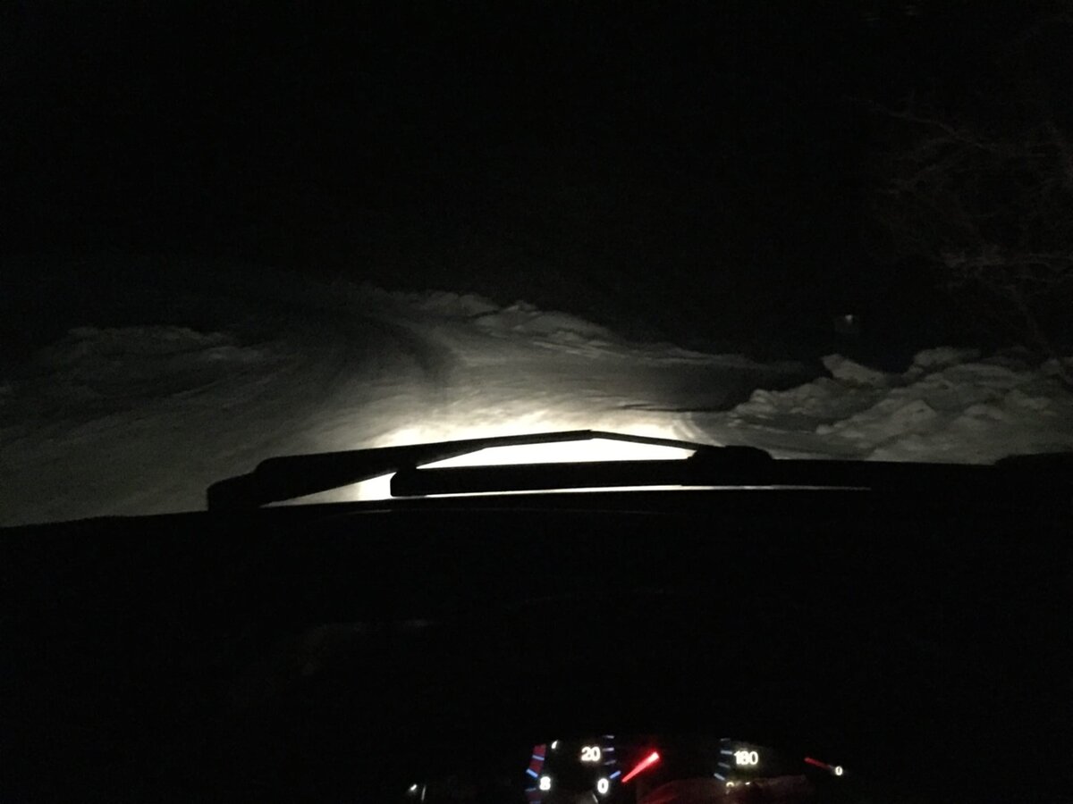 Дальний свет фар на ВАЗ 2114