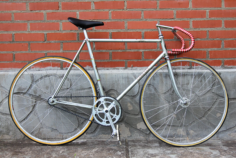 Трековый велосипед Cinelli Speciale Corsa 1970 года из коллекции Веломузея Андрея Мятиева.