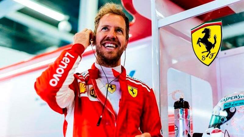 Фото взято из инстаграм. На фото: Себастьян Феттель