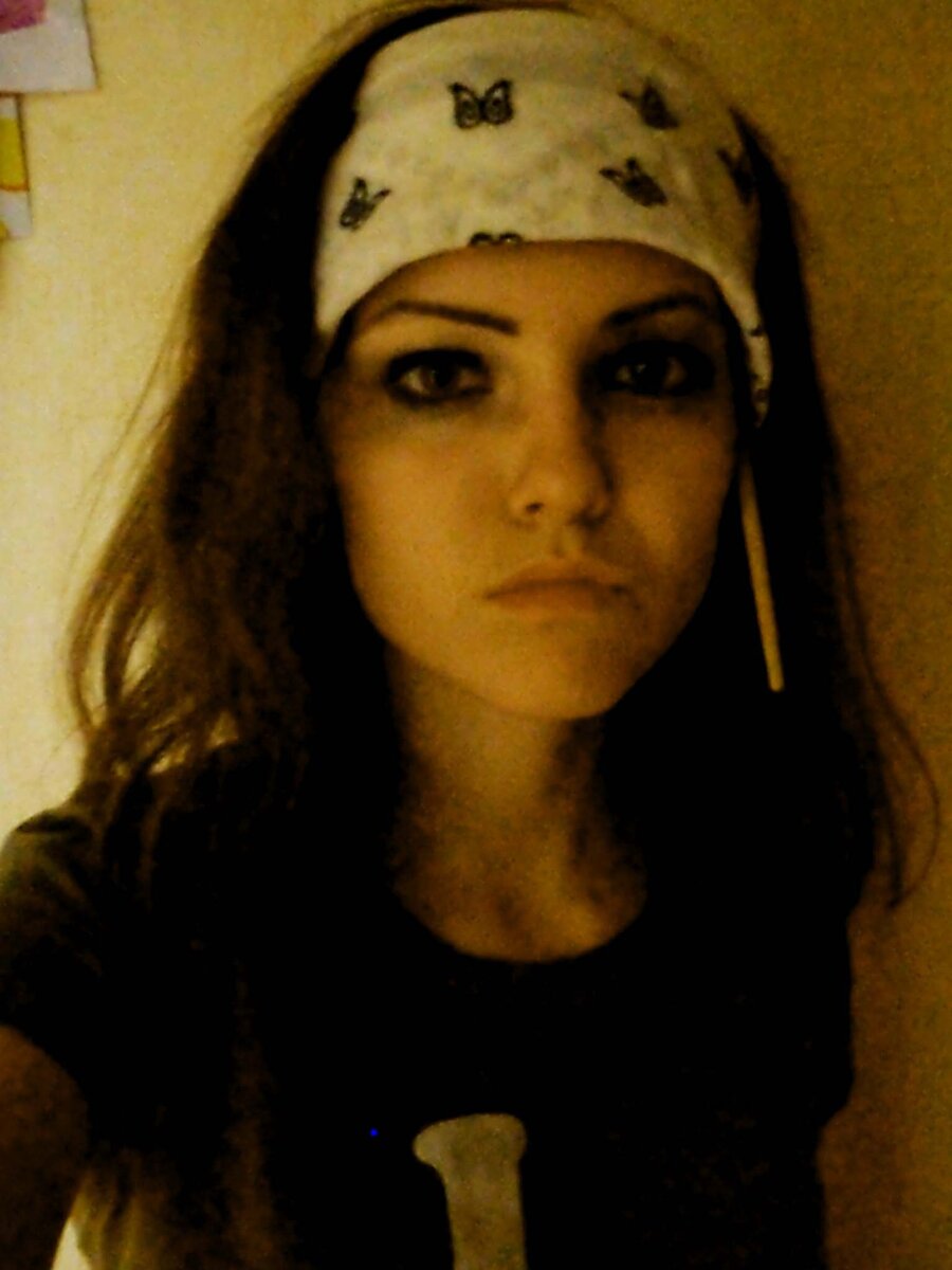 Фото автора. Намазюкалась под вдохновением от фильма