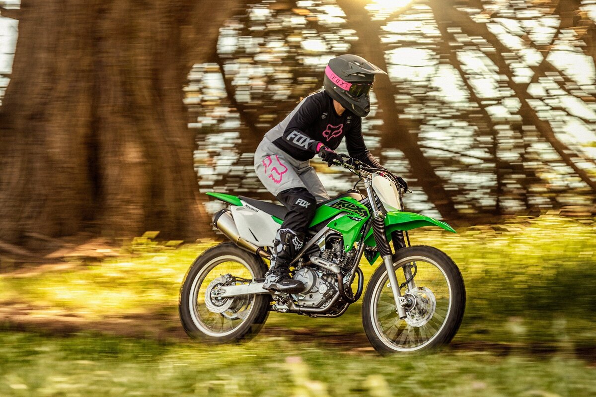 Краткий обзор Kawasaki KLX230R S