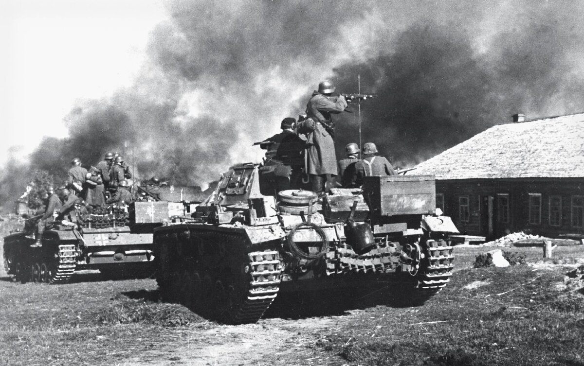 Немецкие танки 1941 года Барбаросса