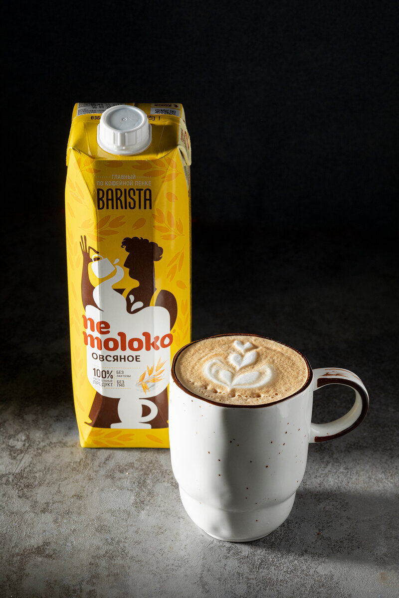 Ванильный Раф на овсяных сливках