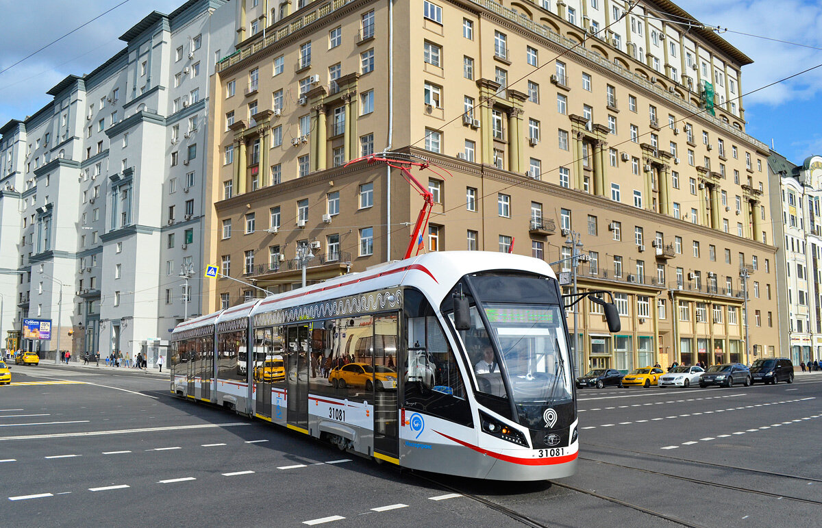 Фото трамвая в москве