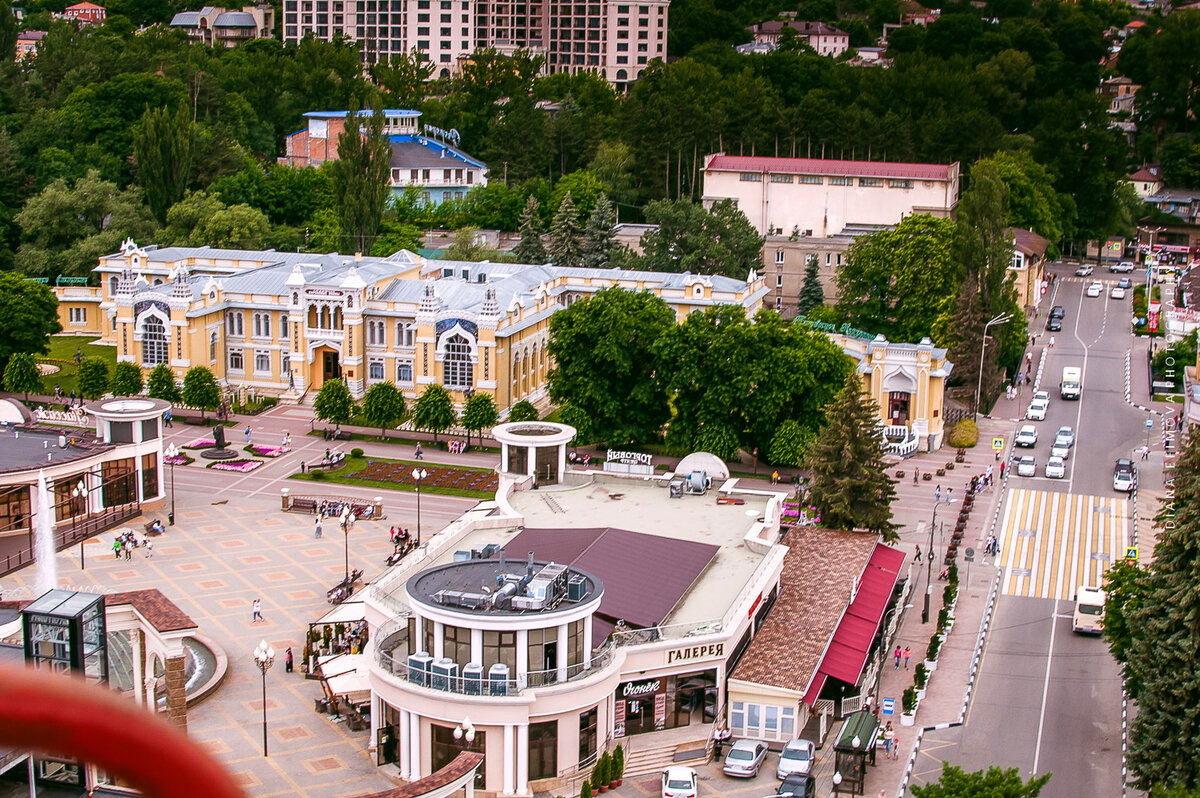 Как выглядит город кисловодск