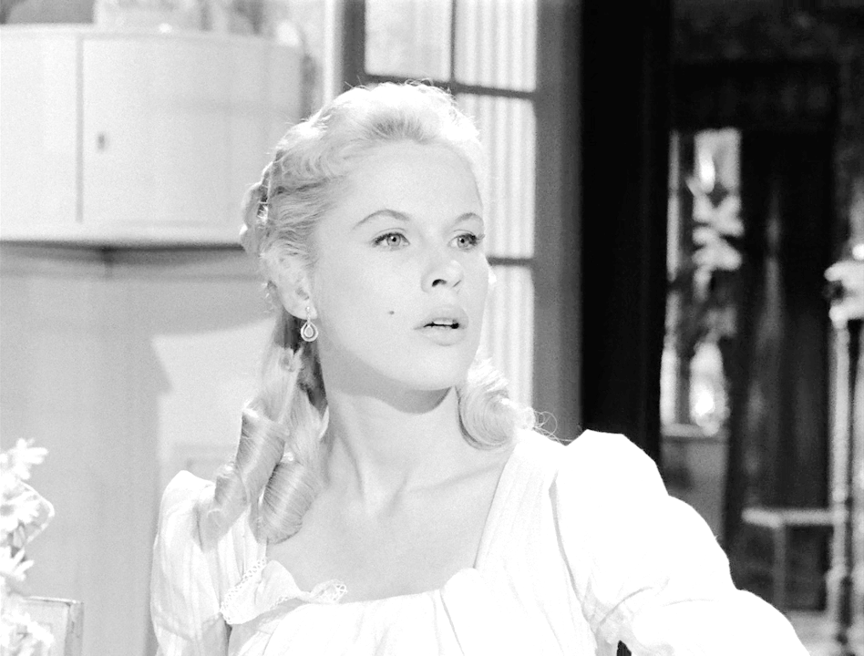 Биби Андерссон в фильме "Земляничная поляна". 1957. Рейтинг фильма - 10,248, 32-е место в Золотой Тысяче.