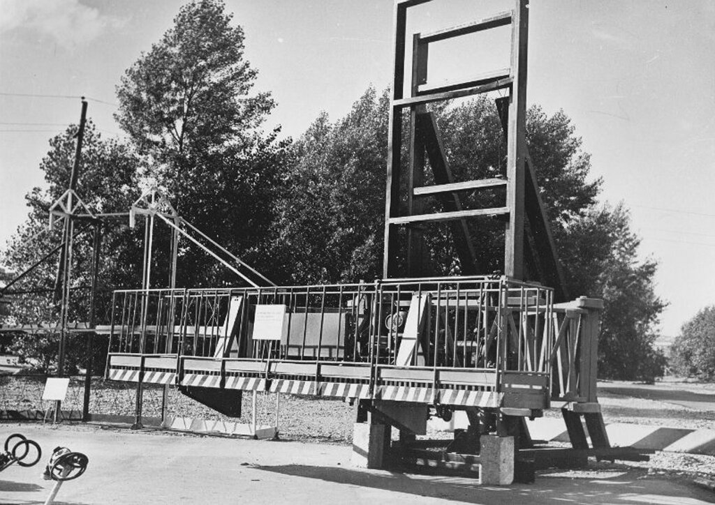 Красноярск, выставка «Технический прогресс на стройках Красноярска», 1969 год