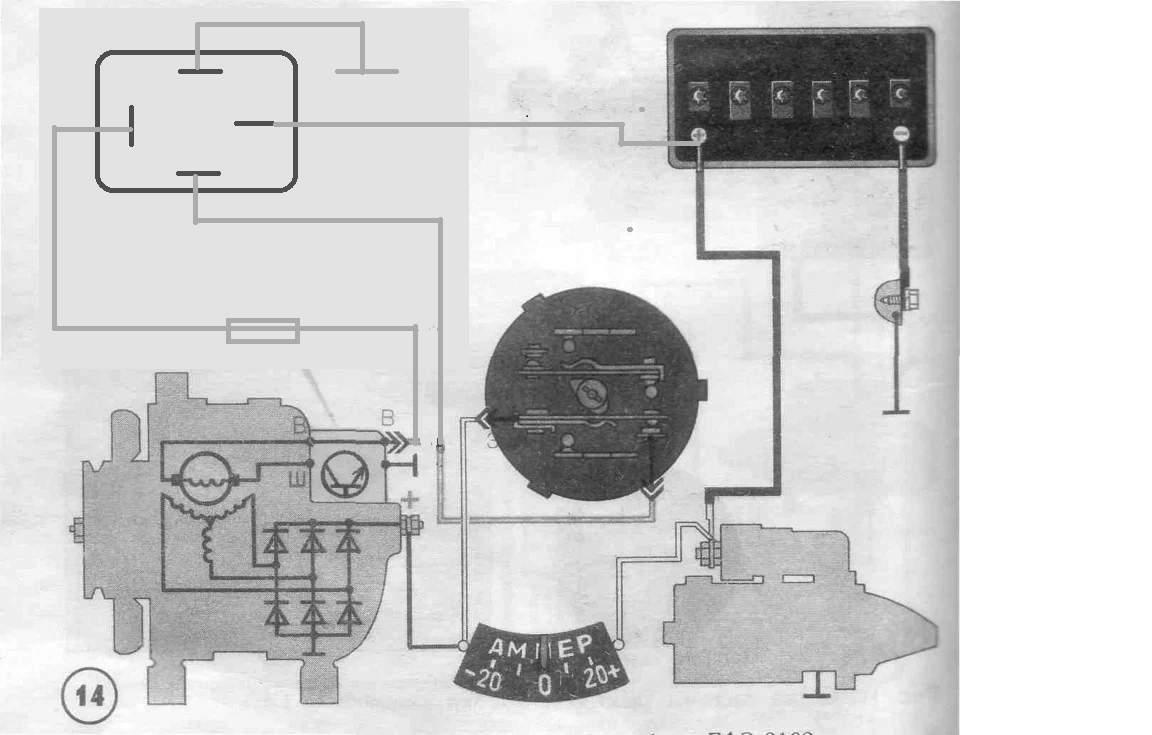 Подключение генератора. Реле-регулятор генератора ИЖ 412. Схема подключения генератора Москвич 412. Реле регулятор Москвич ИЖ 412. Москвич 2140 схема зарядки аккумулятора.