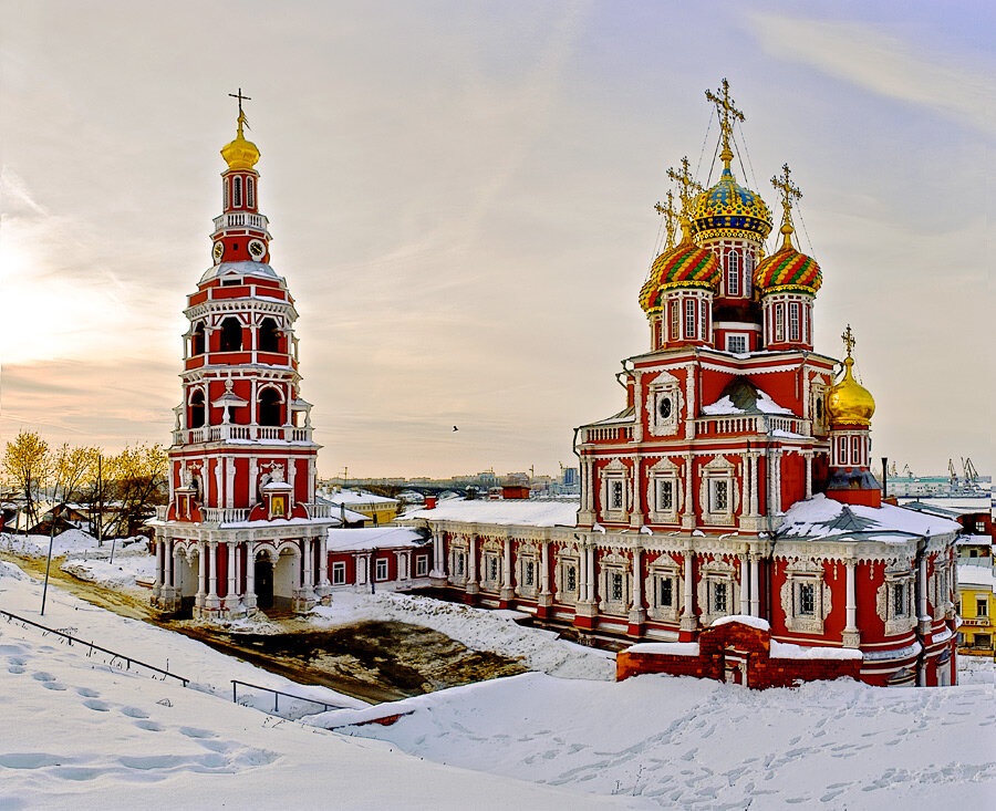 Строгановский храм в нижнем новгороде