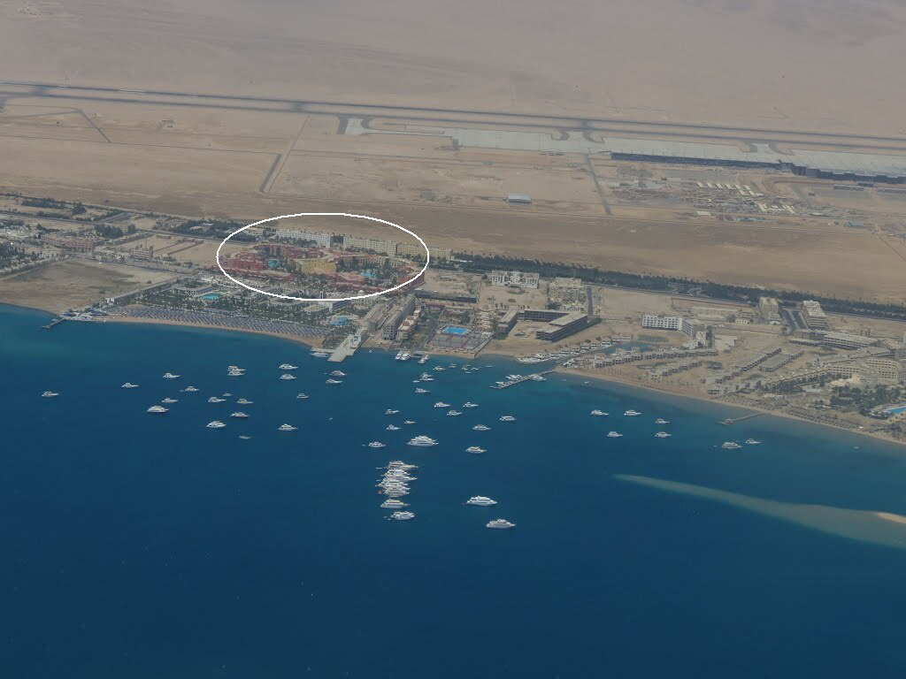 Окрестности отеля The Grand Resort Hurghada
