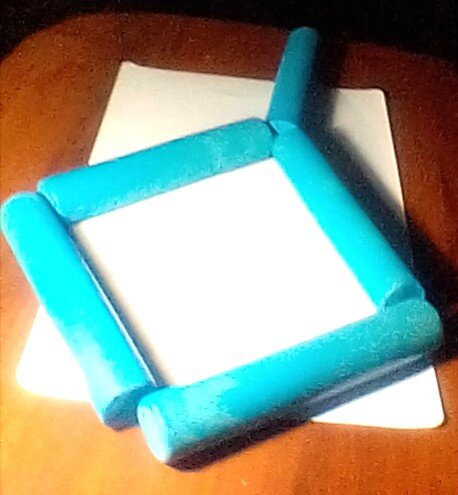 Фигура "Ракетка" комплекта "Веселые Городки"