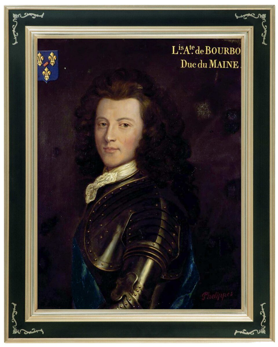 Луи Огюст де Бурбон, герцог Мэн. Версальский Дворец.