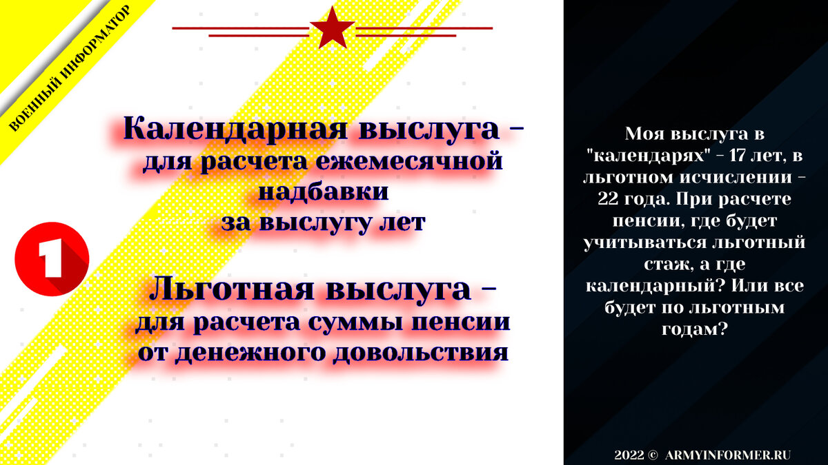 Ответы на вопросы по военным пенсиям за выслугу лет. Для сотрудников МВД, ФСИН, МЧС тоже есть информация