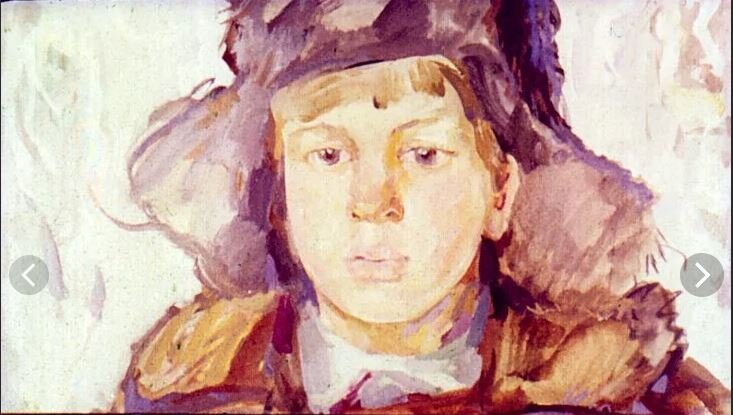 Художник Г. Студентов Кадр из диафильма 1972 г 