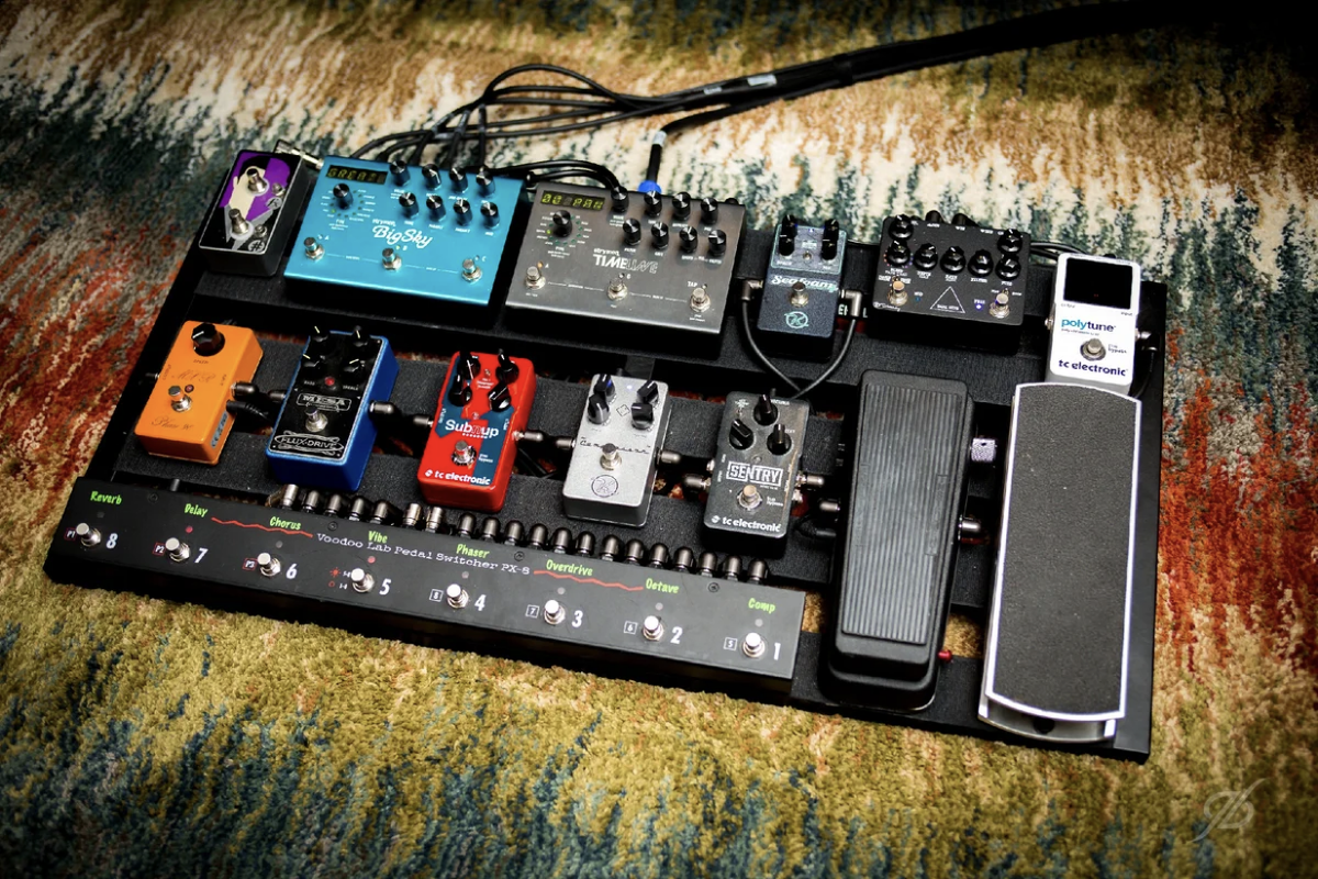 гитарная педаль c600. 1 duo b. Stagg upc-424. педаль эффектов. Rack pedalboard.