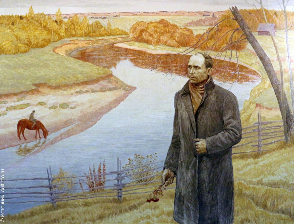 Николай Рубцов. Вологодский художник Евгений СОКОЛОВ. 