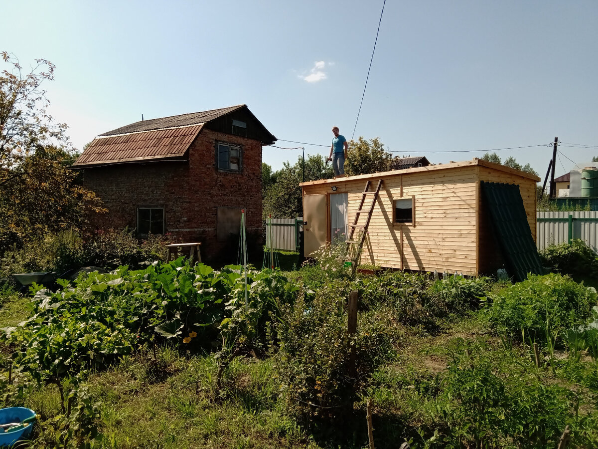 Бытовка есть, можно двигаться дальше