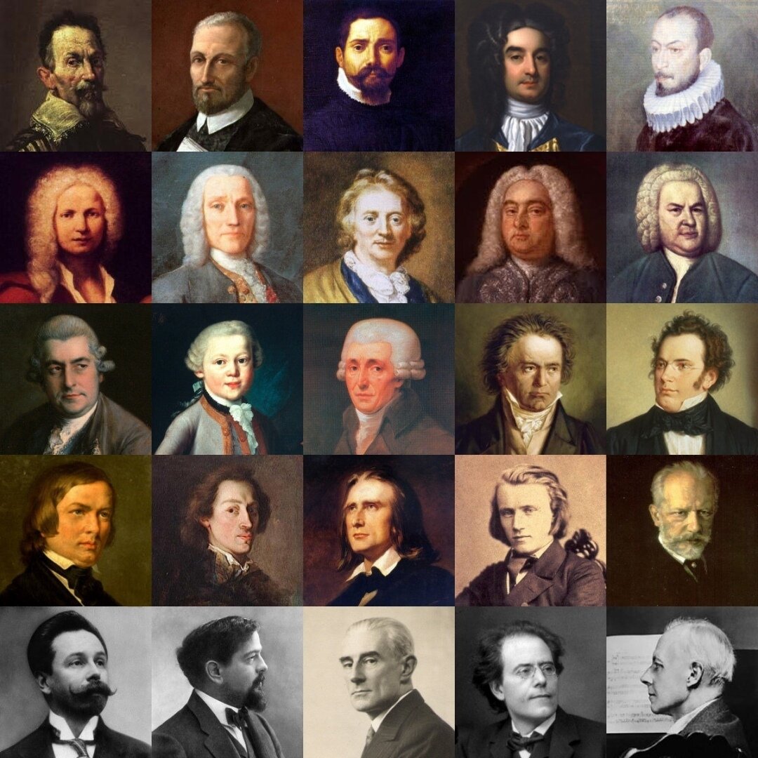 20 Шедевров великих композиторов