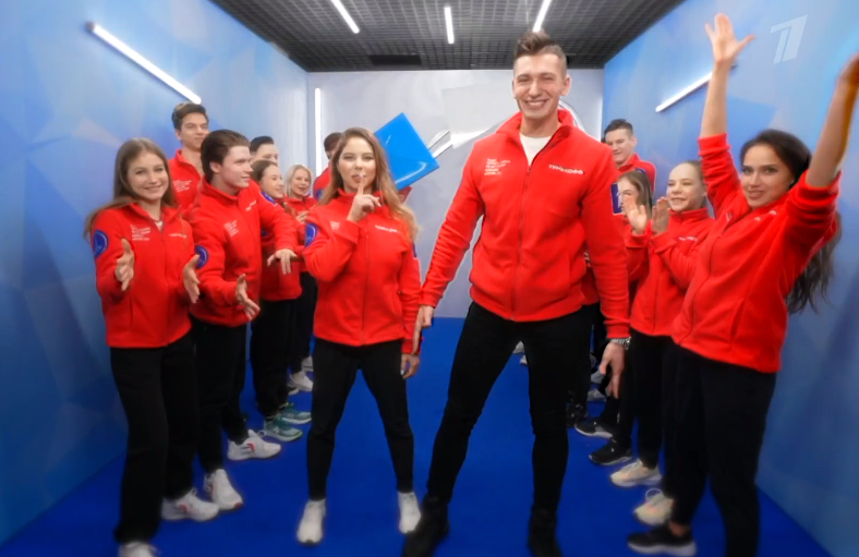 Анастасия Мишина и Александр Галлямов. Источник фото: официальный сайт Первого канала.