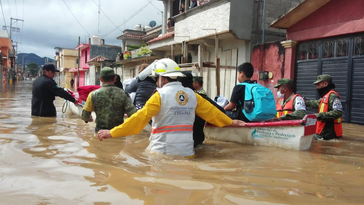 Мехико наводнения