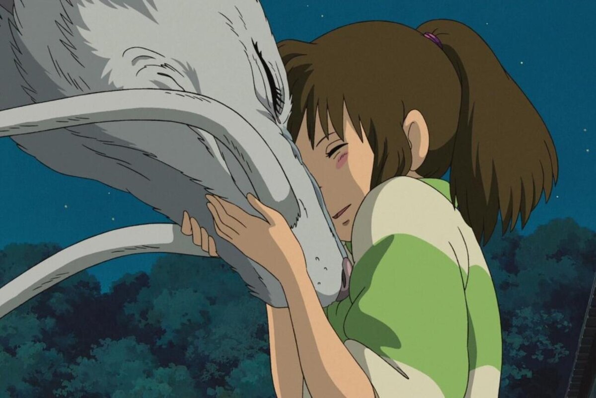    «Унесенные призраками» (2001) Кадр из аниме