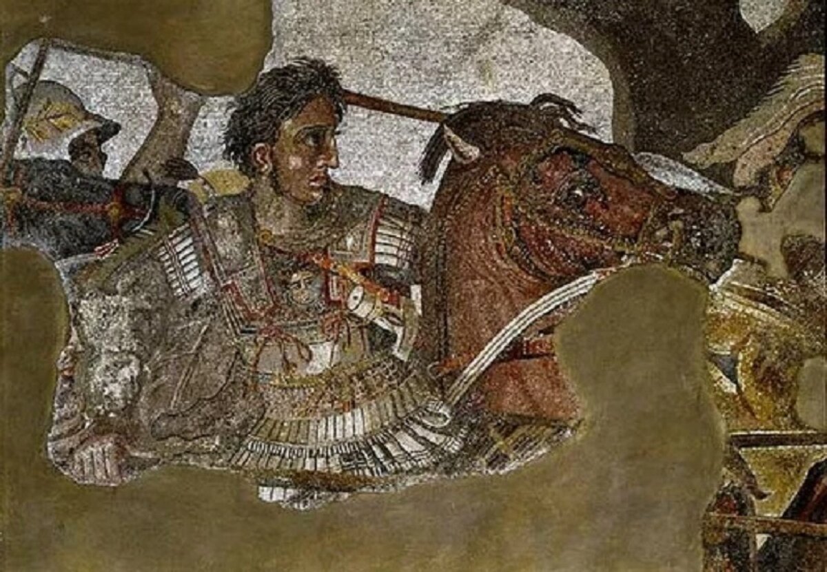Александр Македонский. Мозаика. Источник: Яндекс. Картинки.