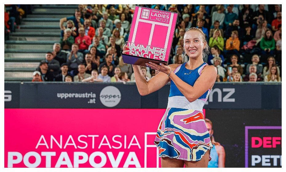    Анастасия Потапова победила на турнире WTA в Линце. Фото: Global Look Press