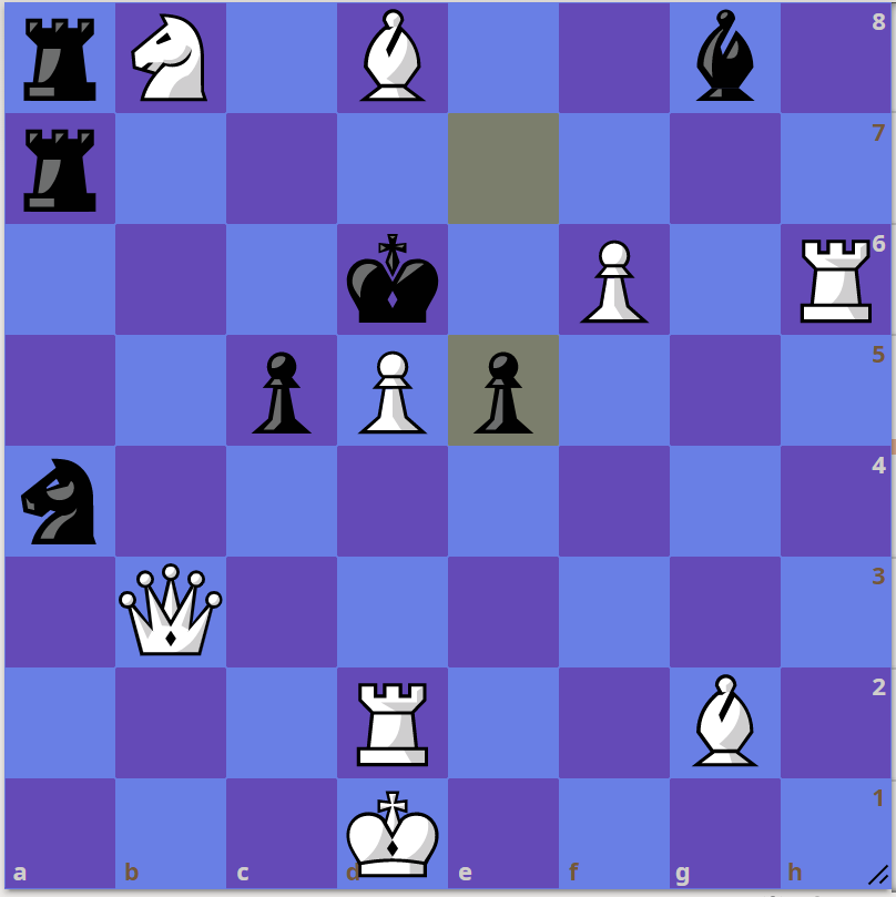 ход белых, мат в 1 ход