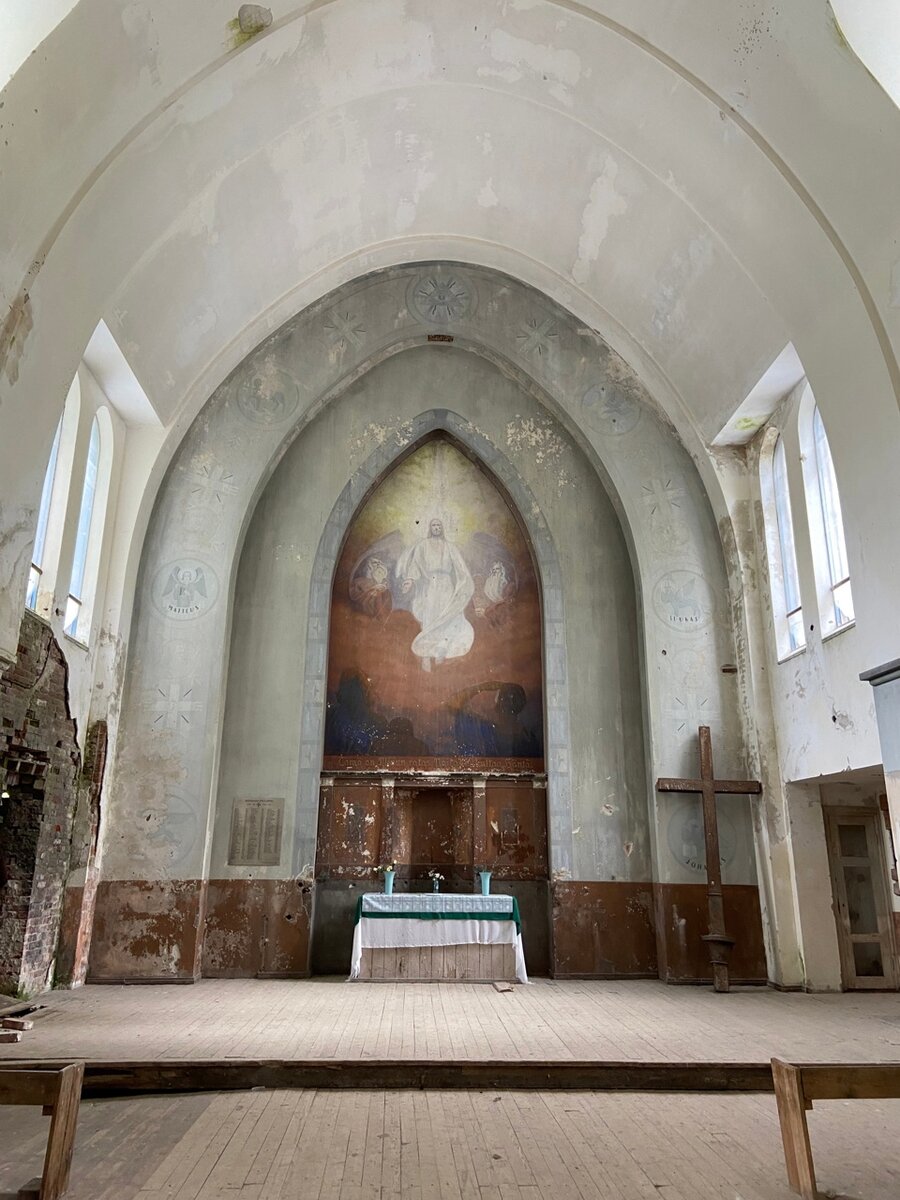 Лютеранская кирха Лумиваара, из личного архива