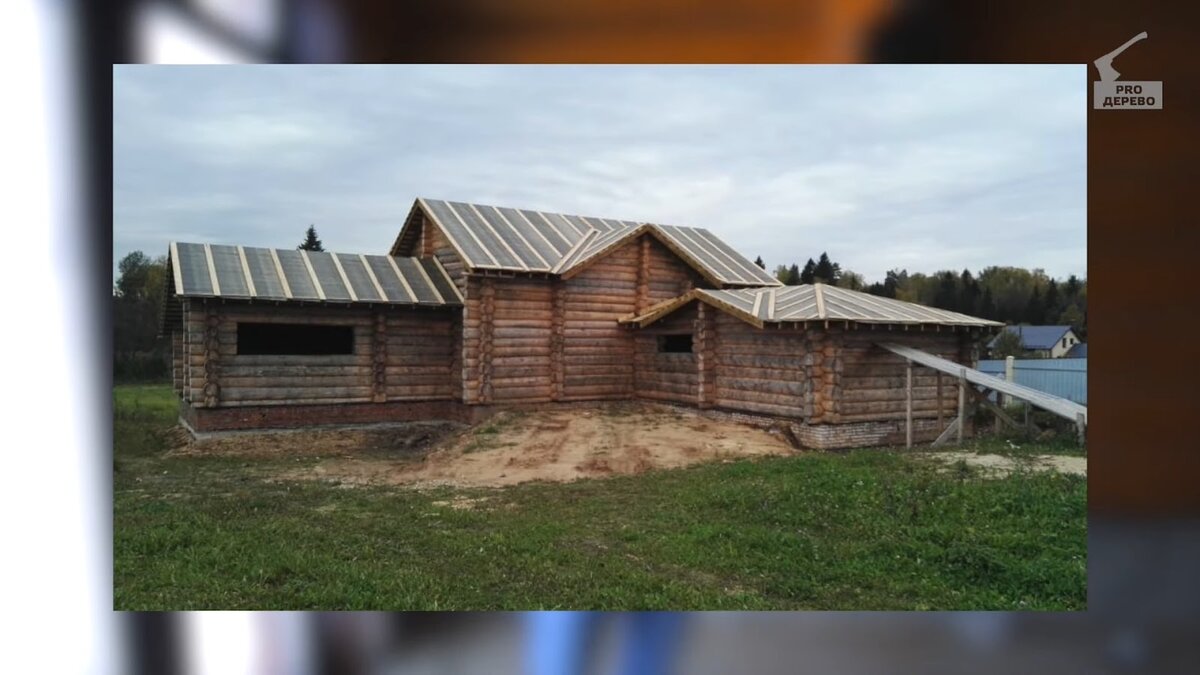 Так выглядел доставшийся нам сруб