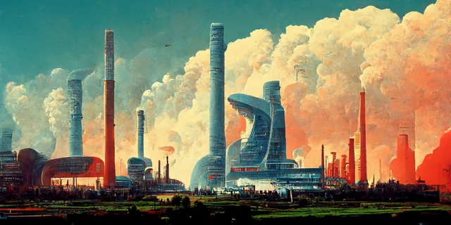 Завод будущего в городе будущего