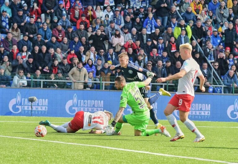    ФК «Оренбург» одержал победу в битве со «Спартаком» Кристина Просвиркина