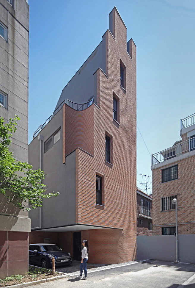 Пять этажей в сеульском тупике