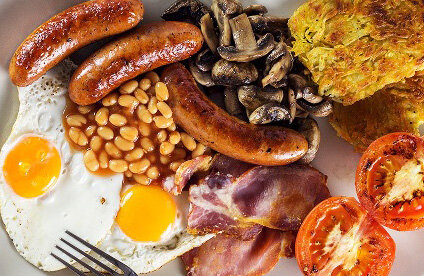 Это не мой завтрак, мой раза в два меньше