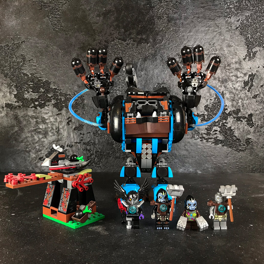 LEGO 70008 | GORZAN'S GORILLA STRIKER | Боевая машина гориллы Горзана