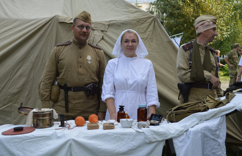 Реконструкция военно-полевого госпиталя