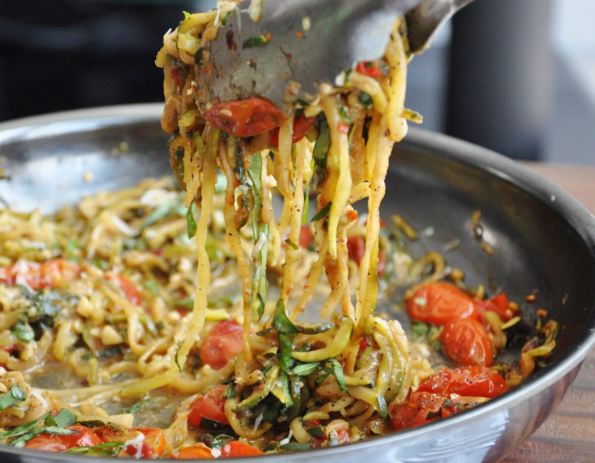 Паста из цукинни