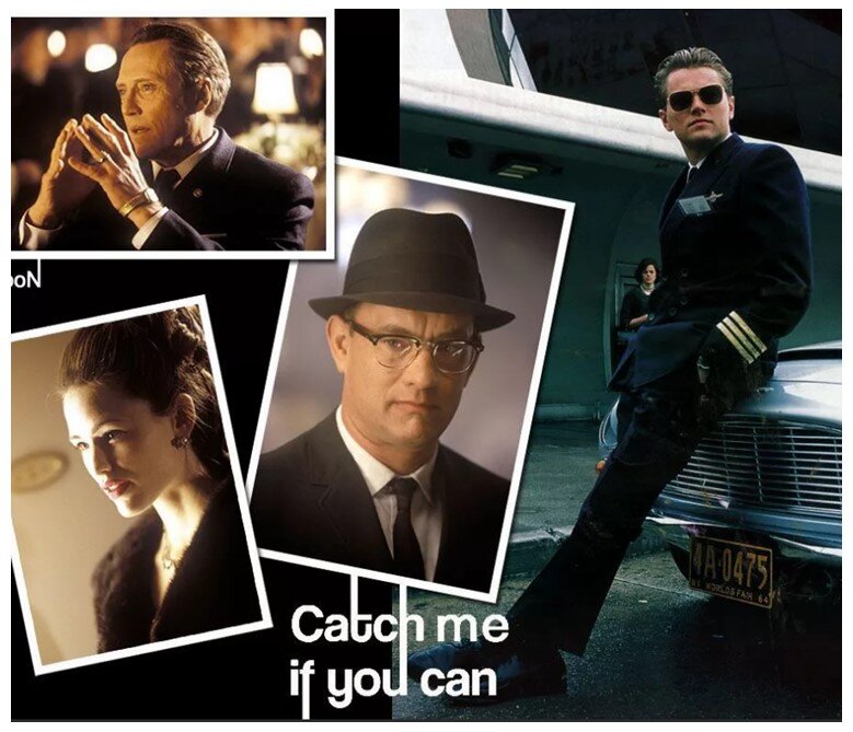 Кадры из фильма "Поймай меня, если сможешь"