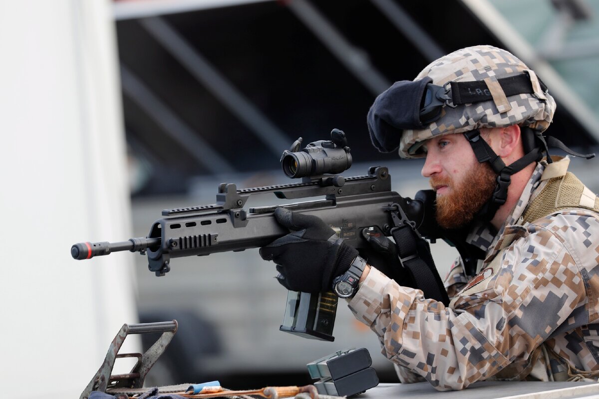 Военно-морские учения NATO Flotex 2020 в Латвии. - Фото: EPA