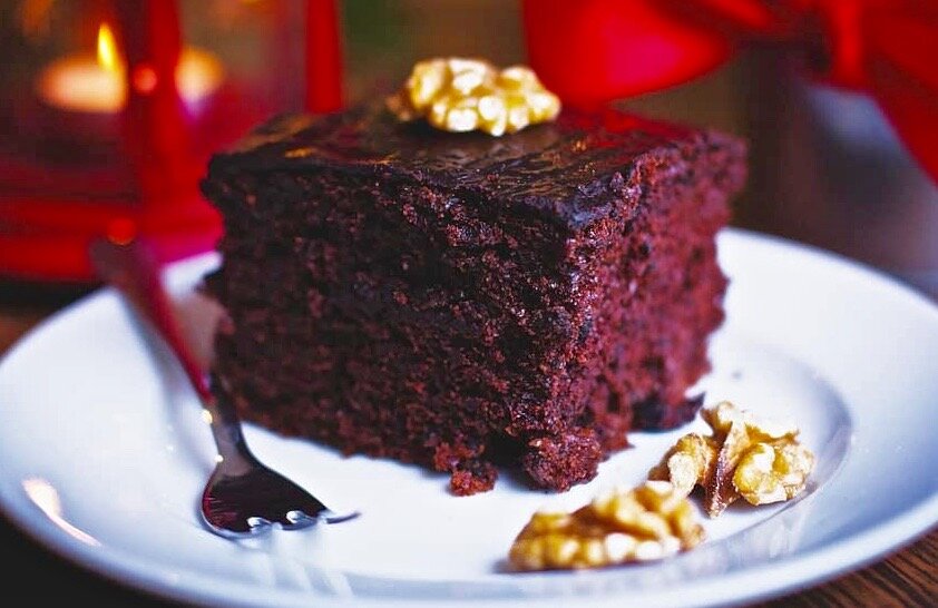 Шоколадный пирог с острым перчиком чили.