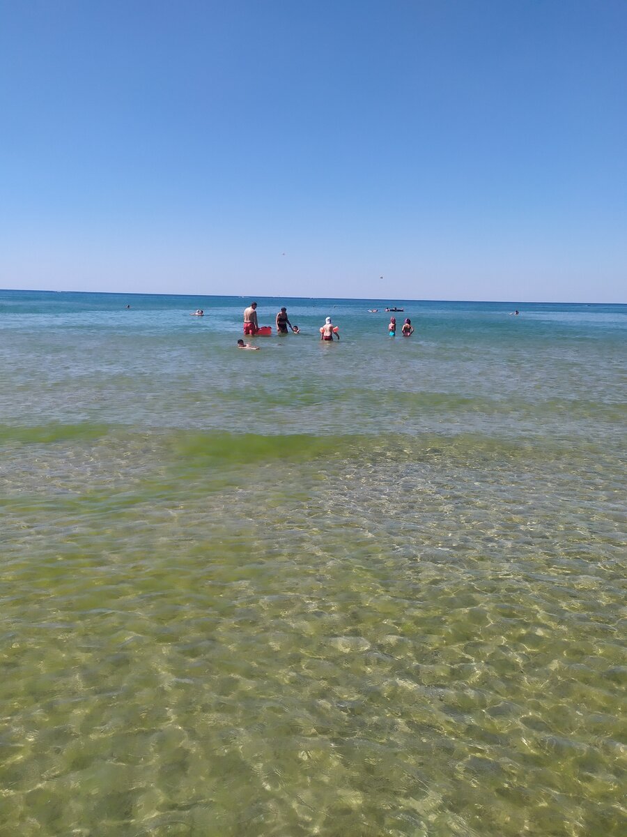 Пляж Джемете Анапа Август 2020