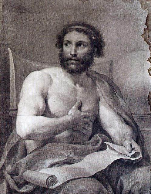 "Эпиктет" (Антон Рафаэль Менгс, 18 век)