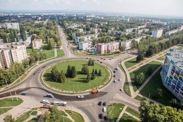 Вид на город - похожий на Устьерецк... Изображение из сети Интернет - в свободном доступе. Носит иллюстративный характер.