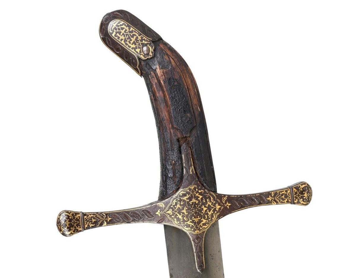 Рукоять мамлюкской сабли конца XV - начала XVI веков.