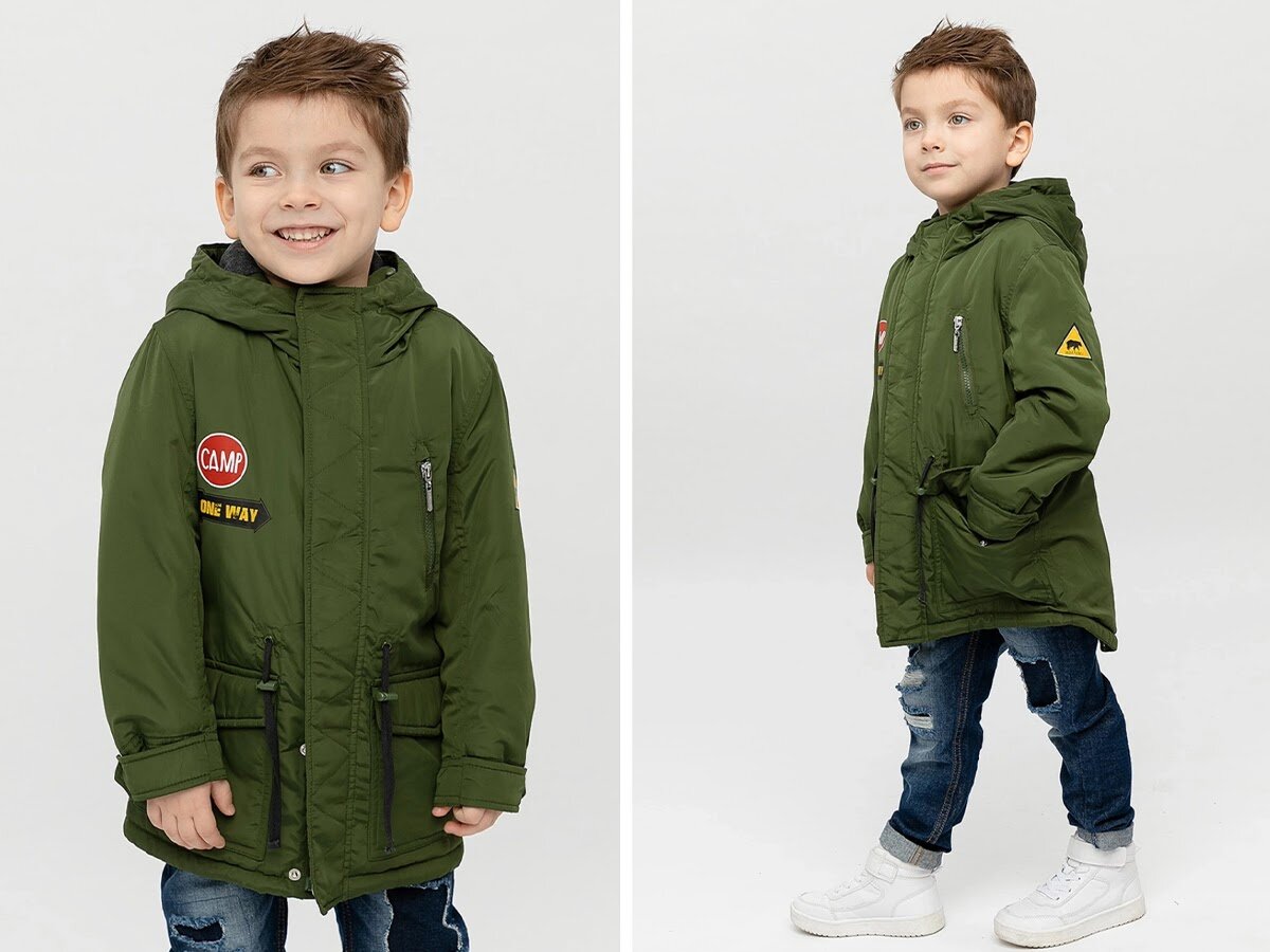 Парка Button Blue, арт. 12187867