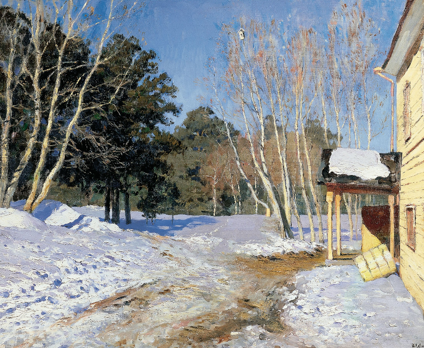 «Март»,1895, холст, масло