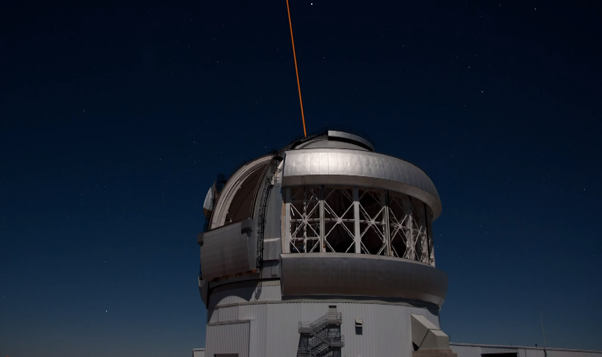 Телескоп Gemini South снаружи Фото: noirlab.edu